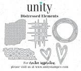 Distressed Elements - Die Set - BRAND NEW!