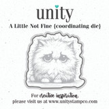 A Little Not Fine {coordinating die}