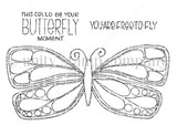Butterfly Moment {slimline}