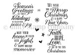 Holiday. Faith. Hope. Love. {FRONT & CENTER Stamps]