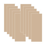 Tall Cut Card Stock- Kraft
