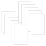 Short Cut Card Stock- White