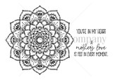 Mandala of the Heart {bkg 3/25}