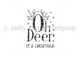 It's Christmas Oh Deer