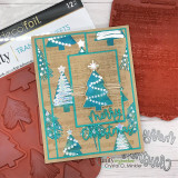 Ornamental Pines {stamp & stencil bundle}