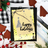 Ornamental Pines {stamp & stencil bundle}