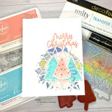 Ornamental Pines {stamp & stencil bundle}