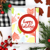 Ornamental Pines {stamp & stencil bundle}