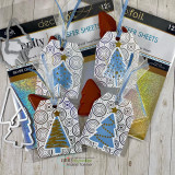 Ornamental Pines {stamp & stencil bundle}