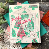 Ornamental Pines {stamp & stencil bundle}