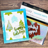 Ornamental Pines {stamp & stencil bundle}
