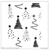 Ornamental Pines {stamp & stencil bundle}