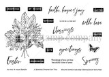 Blooming Blessings {FRONT & CENTER stamps}