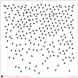 Falling Confetti Layering Stencil