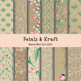Petals & Kraft {Paper Pack}