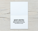 Seasons' Greetings and lots of love...