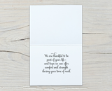 We are thankful to be....