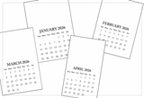 2026 Mini Calendar Set - DoorBuster