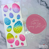 Slimline Easter Egg Layering Stencil Set